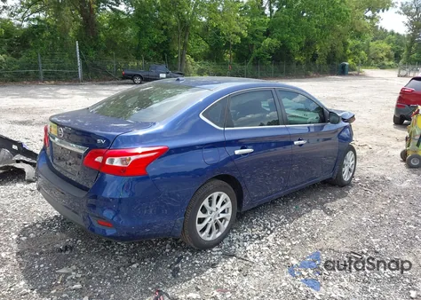 2019 Nissan Sentra Sv из США, поврежденный, VIN 3N1AB7AP8KY365895